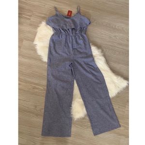 NWT Guess Chambray Jumpsuit, Small (belt separate)